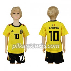 Koszulka Belgia Hazard 10 Dziecięca Precz Mistrzostwa Świata 2018 - Koszulki Piłkarskie